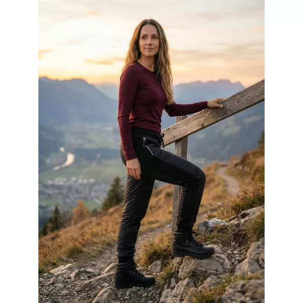  Ženske hlače ALTISPORT LIAMA LPAB695 CRNO 