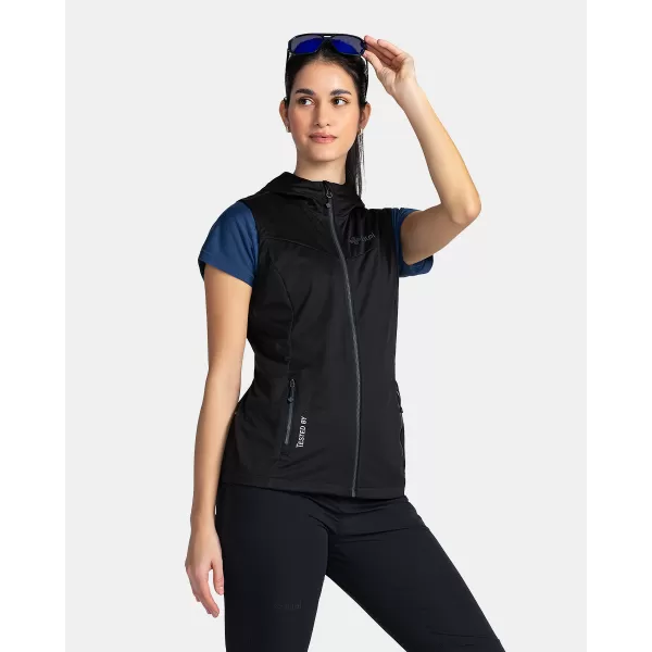  Ženski softshell prsluk KILPI MONILEA-W TL0111KI CRNA 