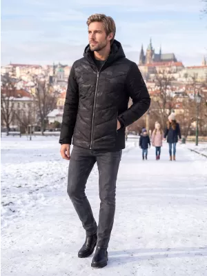 Muška zimska jakna KIXMI RIPLEY CRNO