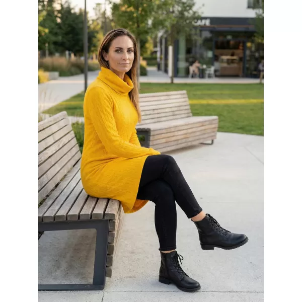  Ženska sweatshirt haljina KIXMI RIVA ŽUTA BOJA 