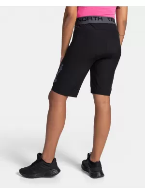 Ženske biciklističke hlače KILPI TRACKEE-W TL0418KI CRNA