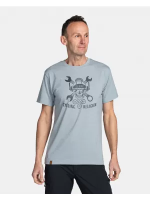 Muška majica kratkih rukava KILPI SKULLY-M TM0377KI SVIJETLOSIVA