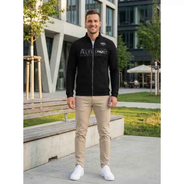  Muški sweatshirt ALTISPORT BLAKE CRNO 