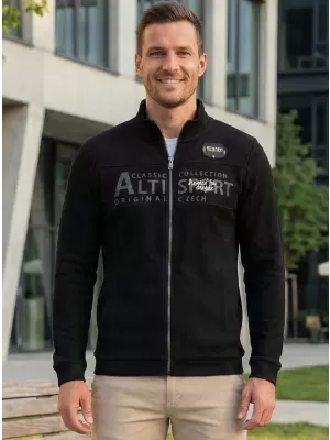 Muški sweatshirt ALTISPORT BLAKE CRNO