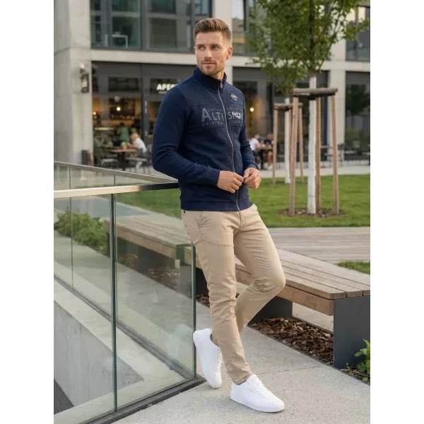  Muški sweatshirt ALTISPORT BLAKE TAMNO PLAVA 