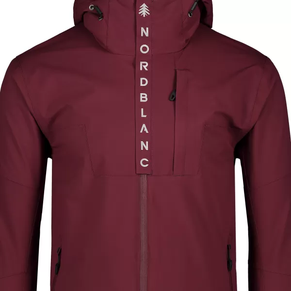  Muška jakna NORDBLANC COMPASS NBSJM7890 TAMNOCRVENA 