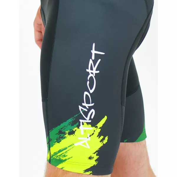  Muške vrhunske biciklističke hlače ALTISPORT SWE/ALM01S13 ZELENA 