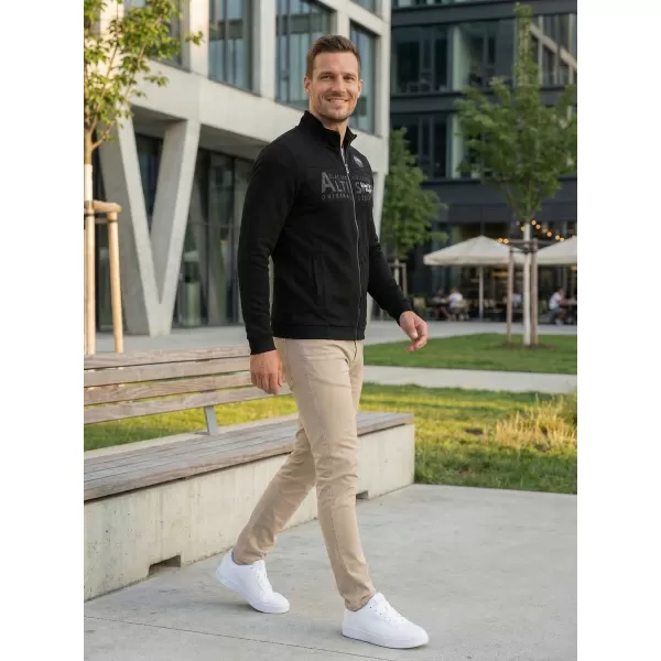  Muški sweatshirt ALTISPORT BLAKE CRNO 