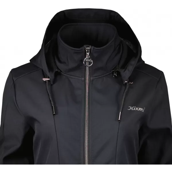  Ženski softshell kaput KIXMI RITA CRNO 