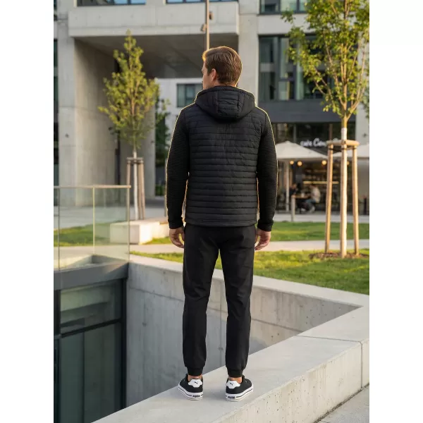  Muška softshell jakna KIXMI RAFAEL CRNO 