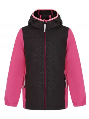 Dječja softshell jakna LOAP URANIX OLK2307 RUŽIČASTA