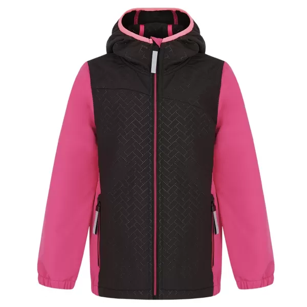  Dječja softshell jakna LOAP URANIX OLK2307 RUŽIČASTA 