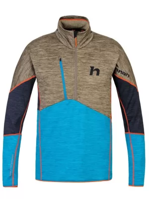 Muški sweatshirt HANNAH NIRO HZ SVIBANJ/FAJANS MEL