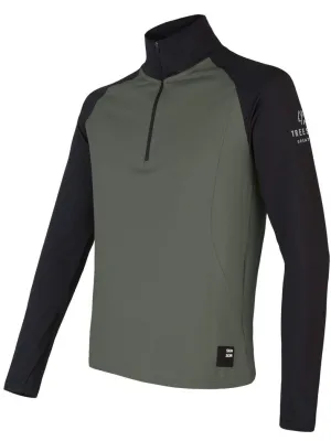 Muška termo majica SENSOR COOLMAX THERMO OLIVE GREEN/BLACK