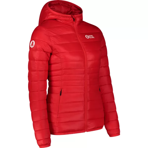 Prošivena ženska jakna NORDBLANC SPARKLE NBWJL7947 CRVENA 
