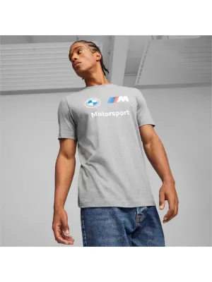 Muška majica kratkih rukava PUMA BMW MMS ESS LOGO TEE 621314-03 SIVA