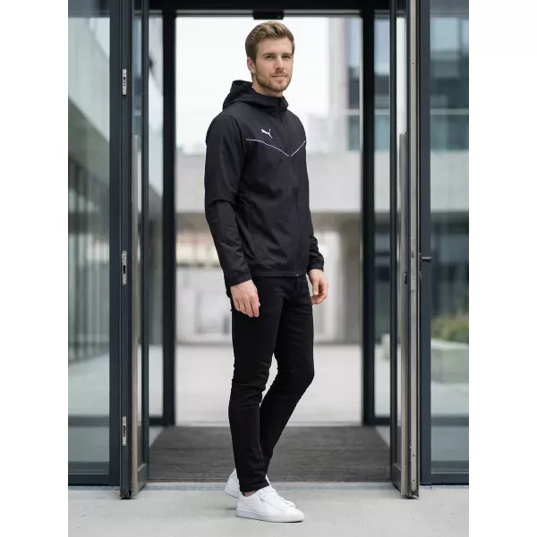  Muška jakna PUMA TEAMRISE ALL WEATHER JACKET 657396-03 CRNA 