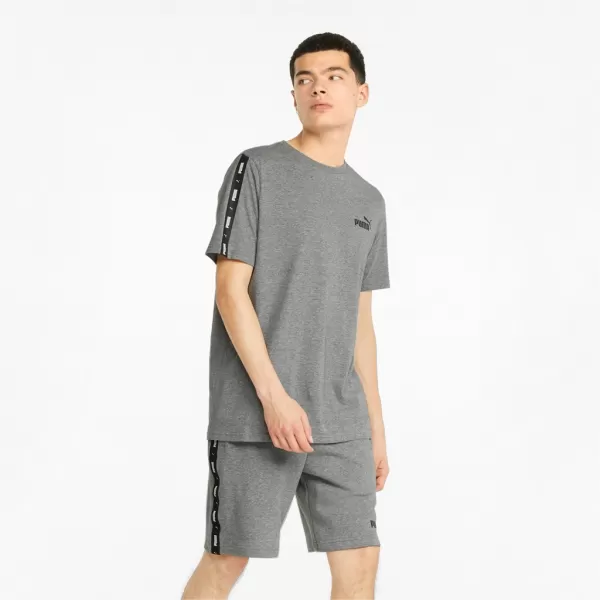  Muška majica kratkih rukava PUMA ESS+ TAPE TEE 847382-03 SIVA 