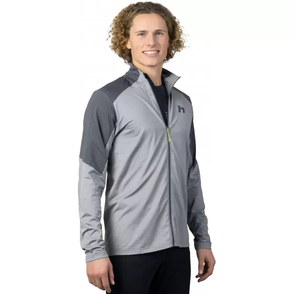  Muški sweatshirt HANNAH ENGE TIHI SIVI MEL/ASFALT MEL 