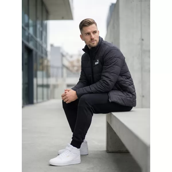  Muška jakna PUMA ESS+ PADDED JACKET 849349-01 CRNA 