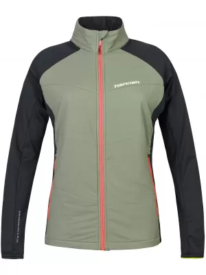 Ženski sweatshirt HANNAH MAKANA SPALJENA MASLINA/ANTRACIT