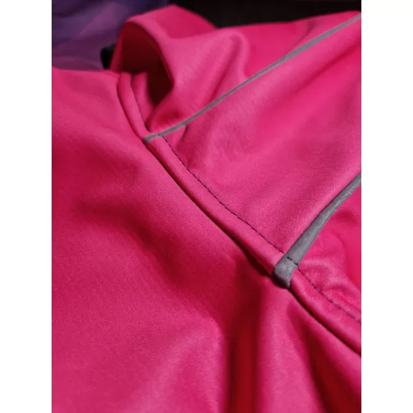  Dječja softshell jakna WAMU MOZAIKA LJUBIČASTA 
