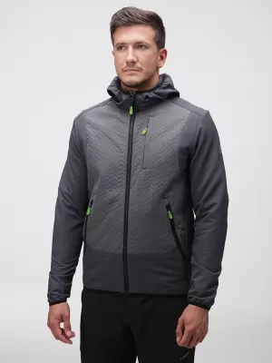 Muška softshell jakna LOAP URELON OLM2312 TAMNOSIVA