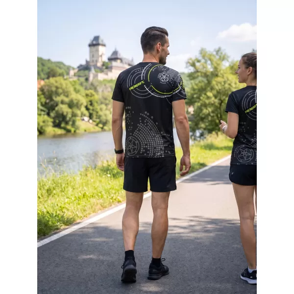  Premium muška majica ALTISPORT VOJ/ALM003TR01 CRNO I ŽUTO 