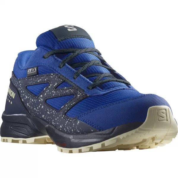  Dječje cipele SALOMON OUTWAY CSWP JUNIOR L47377000 LAPIS PLAVA/UGLJIK/BIJELJENI PIJESAK 