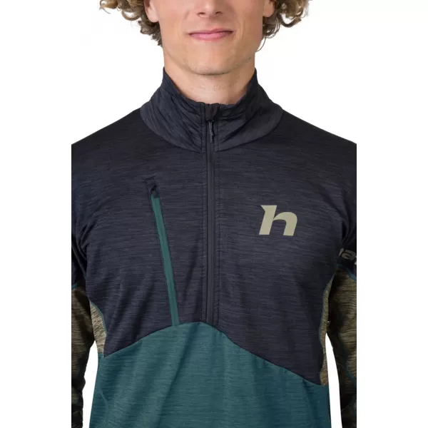  Muški sweatshirt HANNAH NIRO HZ ANTRACIT/JASPIS MEL 