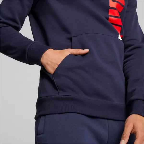  Muški sweatshirt PUMA ESS+ LOGO LAB HOODIE FL 675919-06 PLAVA 