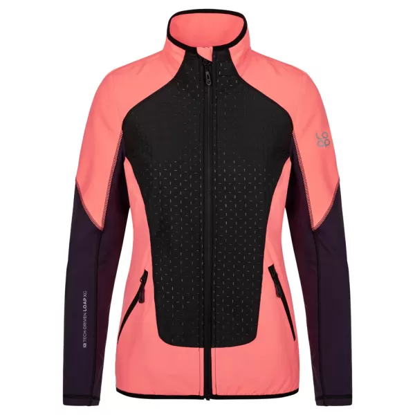  Ženska softshell jakna LOAP UXULA XLW2305 NARANČASTA 