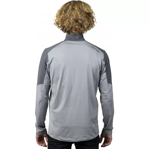  Muški sweatshirt HANNAH ENGE TIHI SIVI MEL/ASFALT MEL 