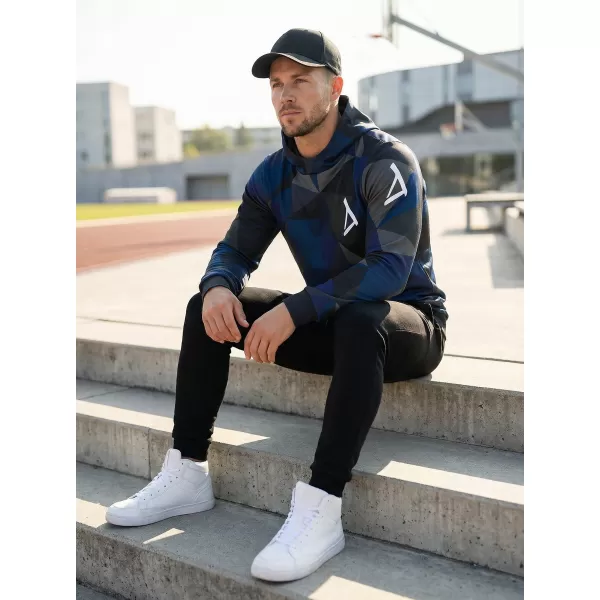  Muška vrhunska majica ALTISPORT VOJ/ALM007MI01 TAMNO PLAVA 