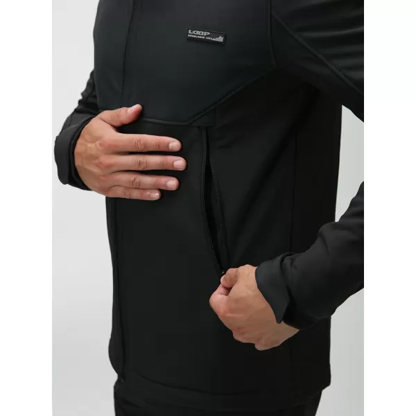  Muška softshell jakna LOAP LUPP XLM2303 CRNA 