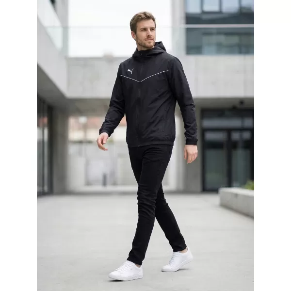  Muška jakna PUMA TEAMRISE ALL WEATHER JACKET 657396-03 CRNA 