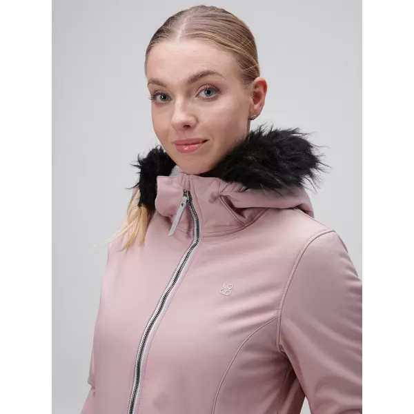 Ženska softshell jakna LOAP LUNELLA OLW2309 RUŽIČASTA 