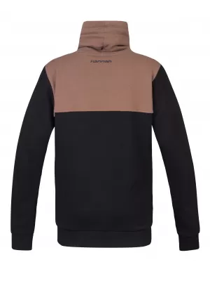 Ženski sweatshirt HANNAH SIBELE ANTRACIT/COCA MOCHA