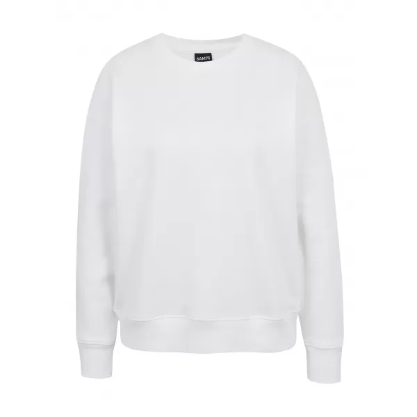 Ženski sweatshirt SAM 73 AMBER WM 778 PRLJAVO BIJELO 