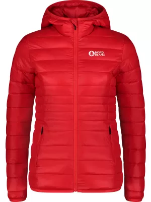 Prošivena ženska jakna NORDBLANC SPARKLE NBWJL7947 CRVENA