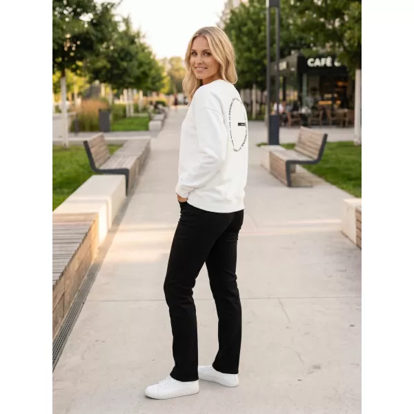  Ženski sweatshirt SAM 73 AMBER WM 778 PRLJAVO BIJELO 