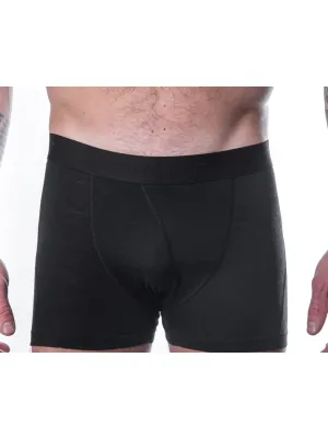 Muške bokserice SENSOR MERINO AIR CRNA