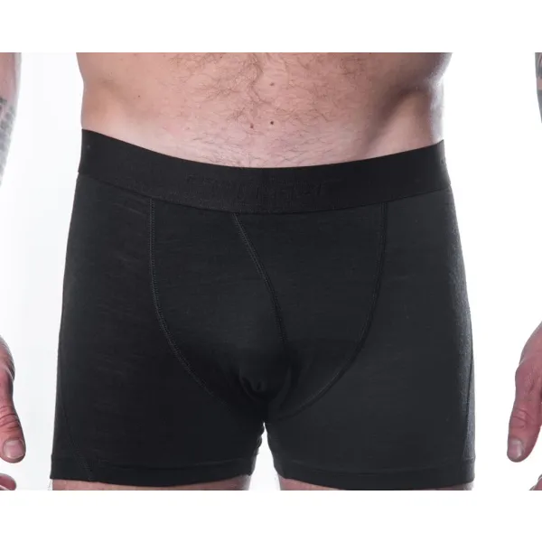  Muške bokserice SENSOR MERINO AIR CRNA 