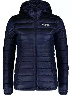 Prošivena ženska jakna NORDBLANC SPARKLE NBWJL7947 PLAVA