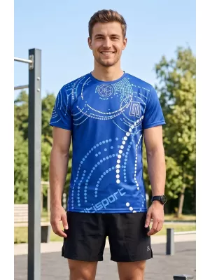 Premium muška majica ALTISPORT VOJ/ALM003TR01 KRALJEVSKI PLAVA