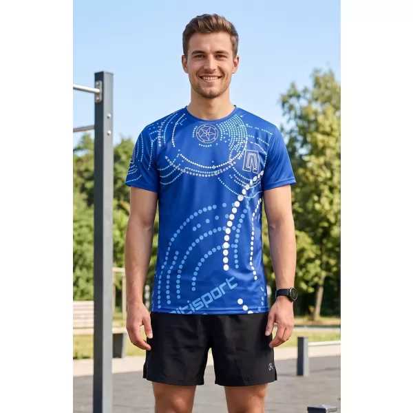  Premium muška majica ALTISPORT VOJ/ALM003TR01 KRALJEVSKI PLAVA 