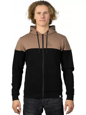 Muški sweatshirt HANNAH FEZCO HOODY ANTRACIT/COCA MOCHA