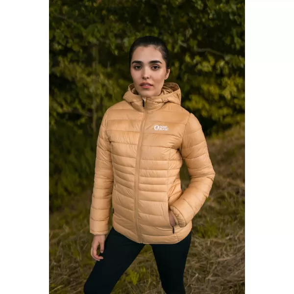  Prošivena ženska jakna NORDBLANC SPARKLE NBWJL7947 BEŽ 