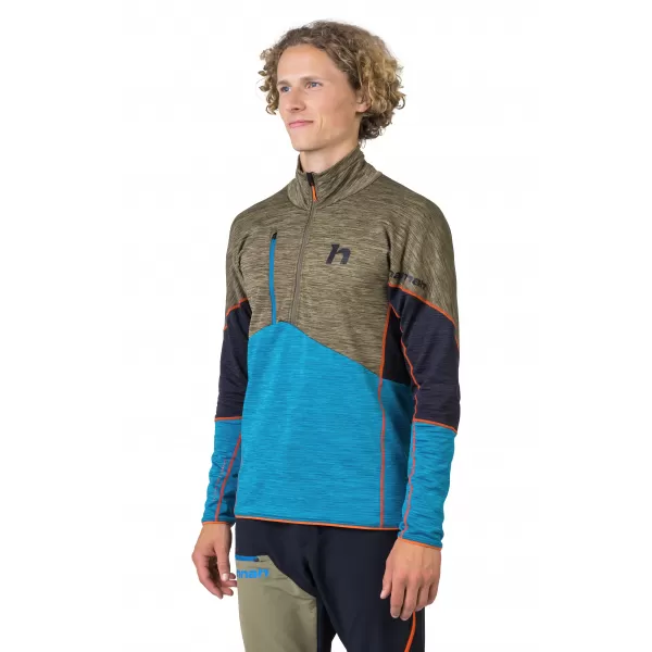  Muški sweatshirt HANNAH NIRO HZ SVIBANJ/FAJANS MEL 