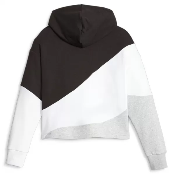  Ženski sweatshirt PUMA POWER CAT HOODIE TR 673977-51 CRNA 